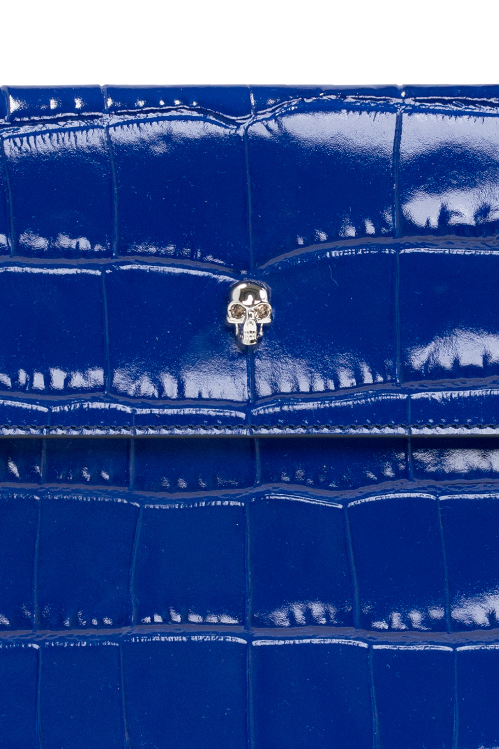 Alexander McQueen ◆ Short Stacked Ring ALEXANDER MCQUEEN STACKED CRYSTAL RING SILVER BRASS 7.25 NIB